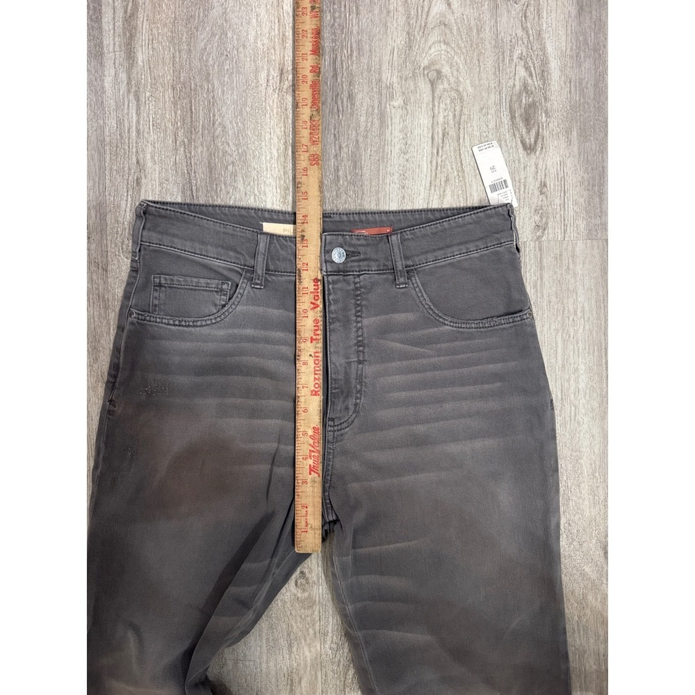 Anthropologie Pilcro The Borrowed Boyfriend Jeans Size 29 Gray Distressed - Picture 8 of 12